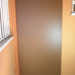 Porta Doorclosed vista exterior tancada