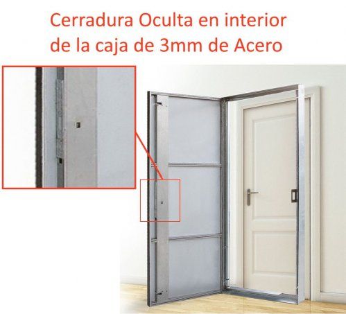 Cerradura de seguridad Invisible